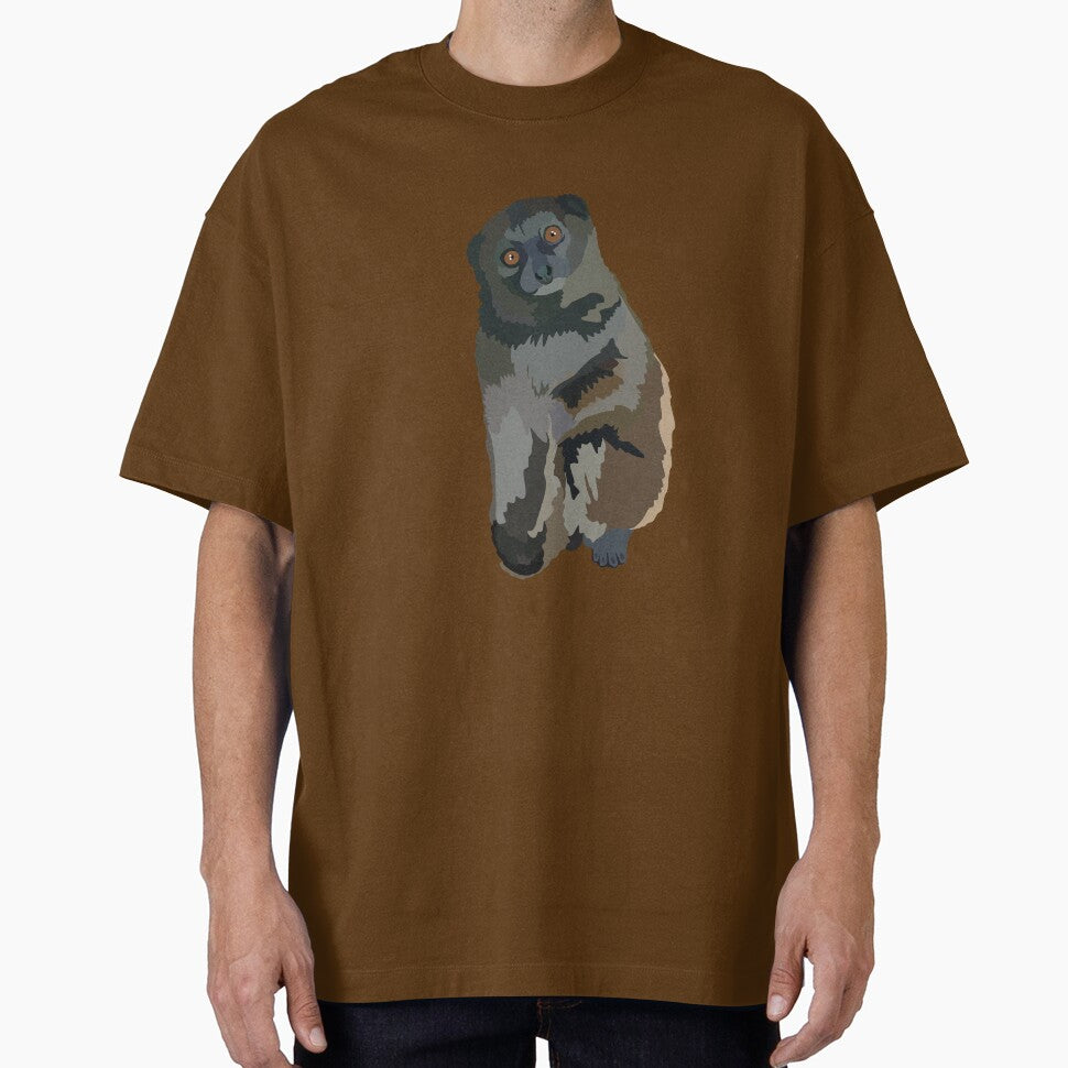 G is for Gentle Lemur, Gentle Lemur Illustration – Soft and Sweet Madagascar Primate Art for Wildlife Lovers by... (Image 1)