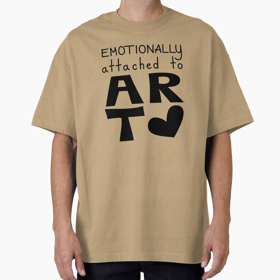 Emotionally Attached To Art, Creative Artist Quote by Mooi Studio