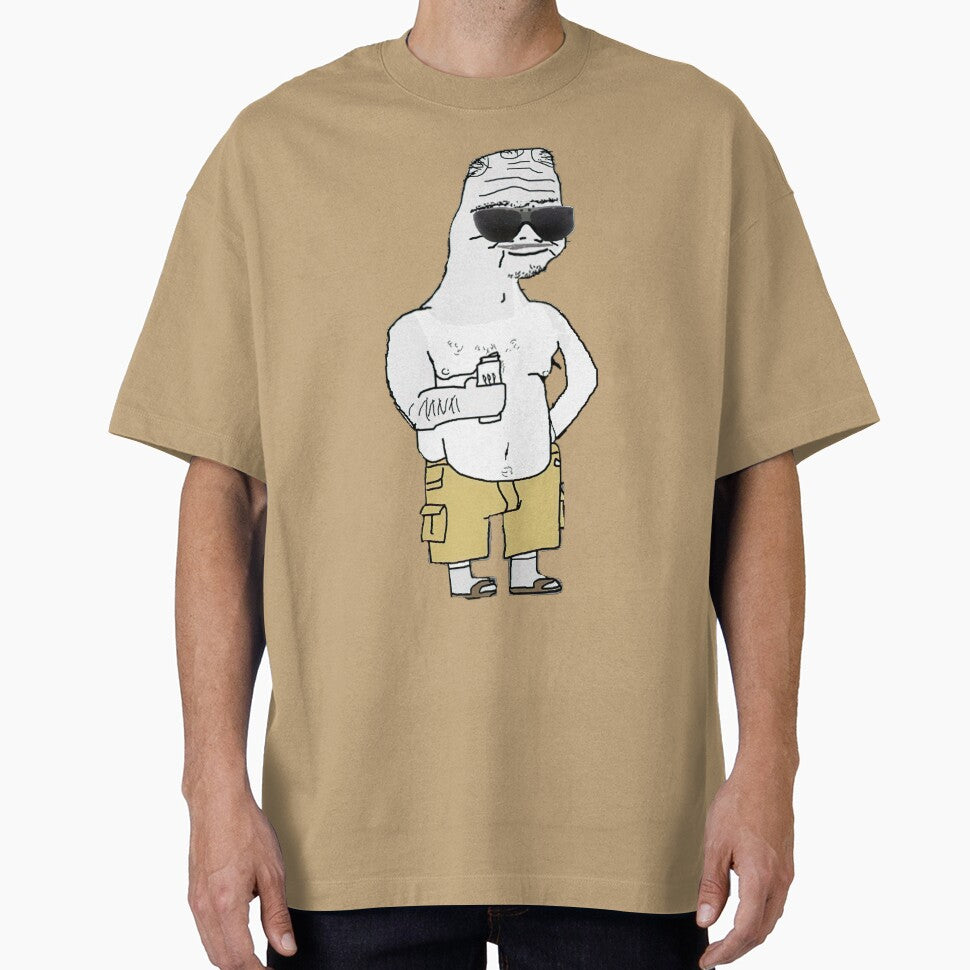 Funny Wojak Boomer Meme Sticker by Shidesama