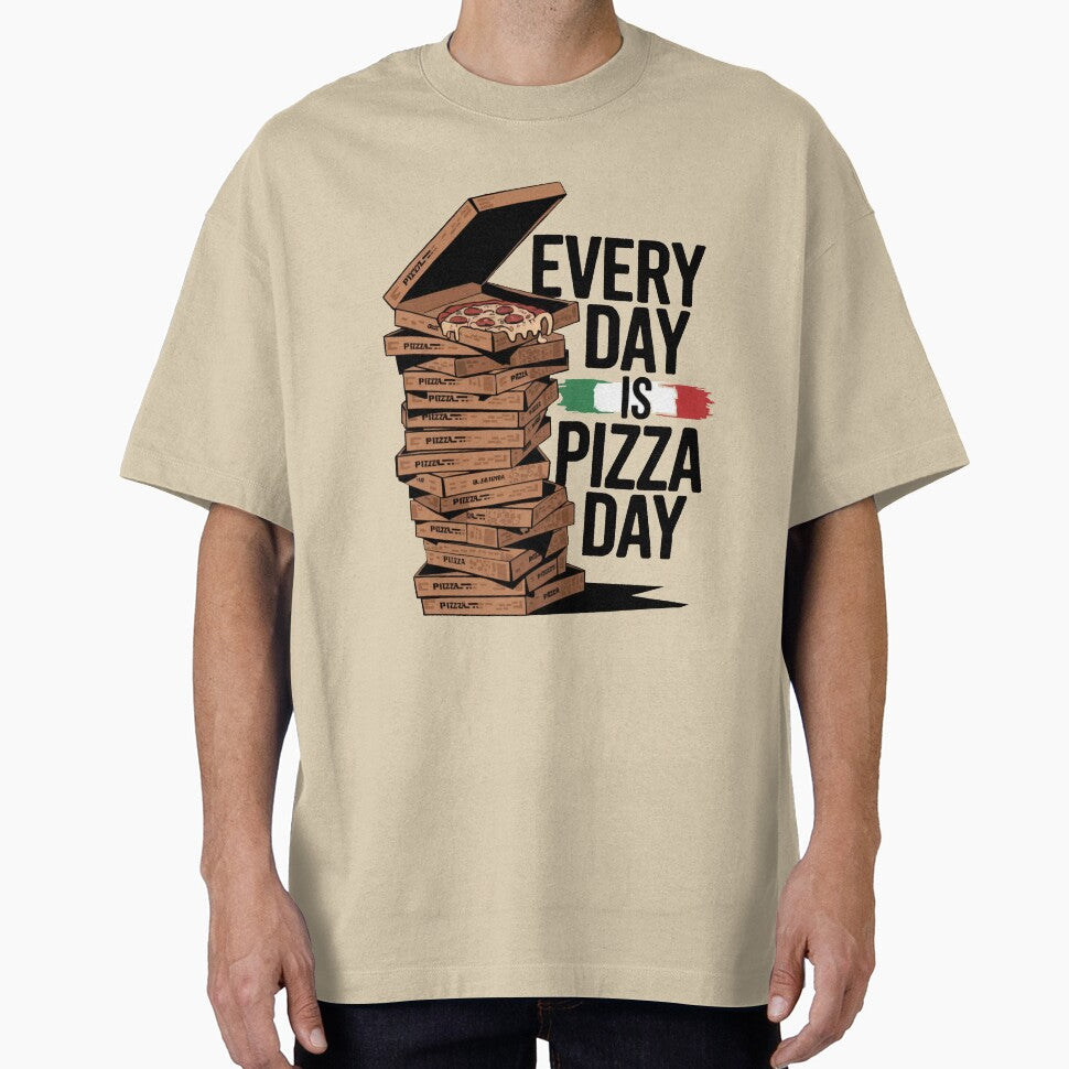 Every Day is Pizza Day by Regacu T-Shirts, Hoodie, Sweatshirt | BlankRebels.com (Image 1)