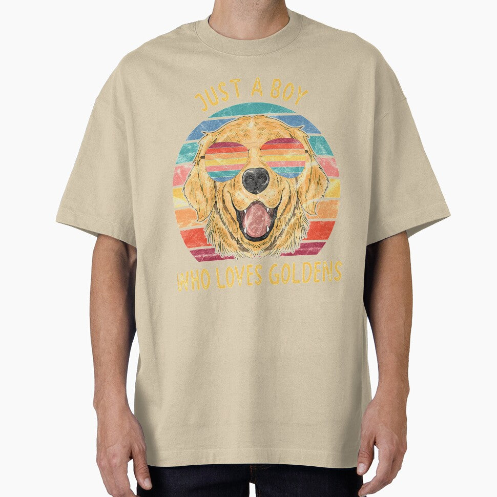Loves Golden Retrievers Dog by NiceStore095 T-Shirts, Hoodie, Sweatshirt | BlankRebels.com (Image 1)