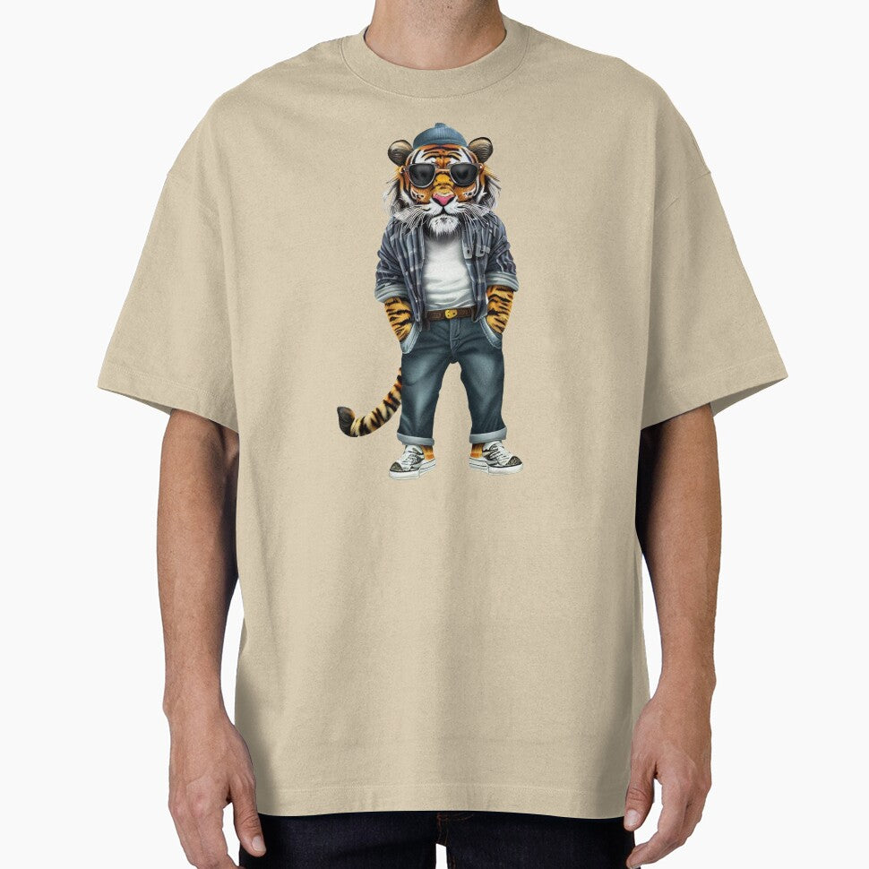 Hipster Tiger V5 by HipsterAnimals T-Shirts, Hoodie, Sweatshirt | BlankRebels.com (Image 1)