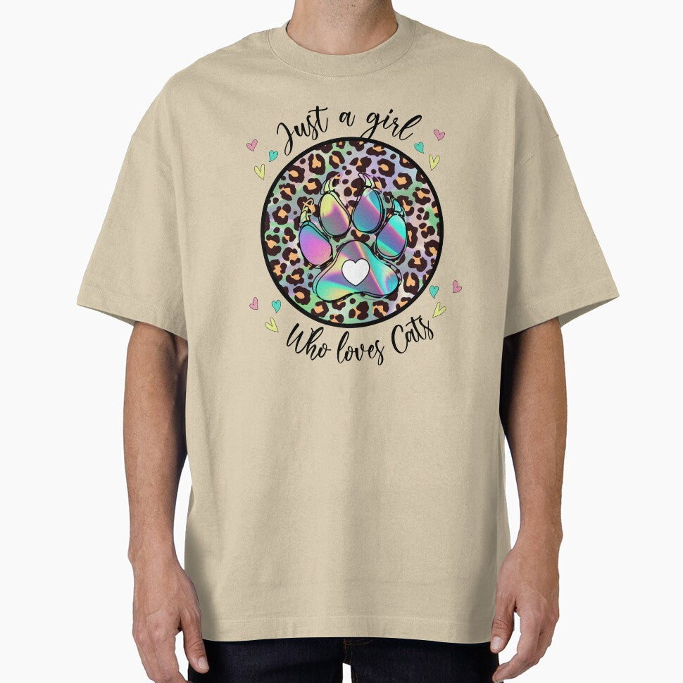Just a Girl who loves Cats by Bellaleo21 T-Shirts, Hoodie, Sweatshirt | BlankRebels.com (Image 1)