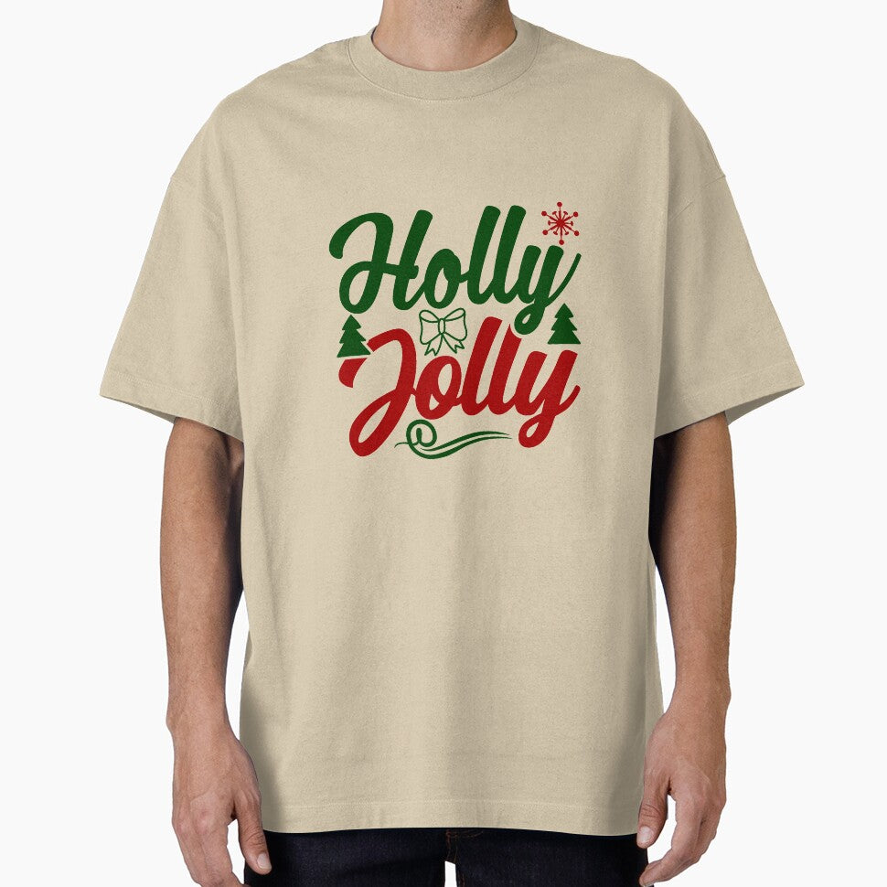 Holly Jolly - Christmas Tree by Delandor T-Shirts, Hoodie, Sweatshirt | BlankRebels.com (Image 1)
