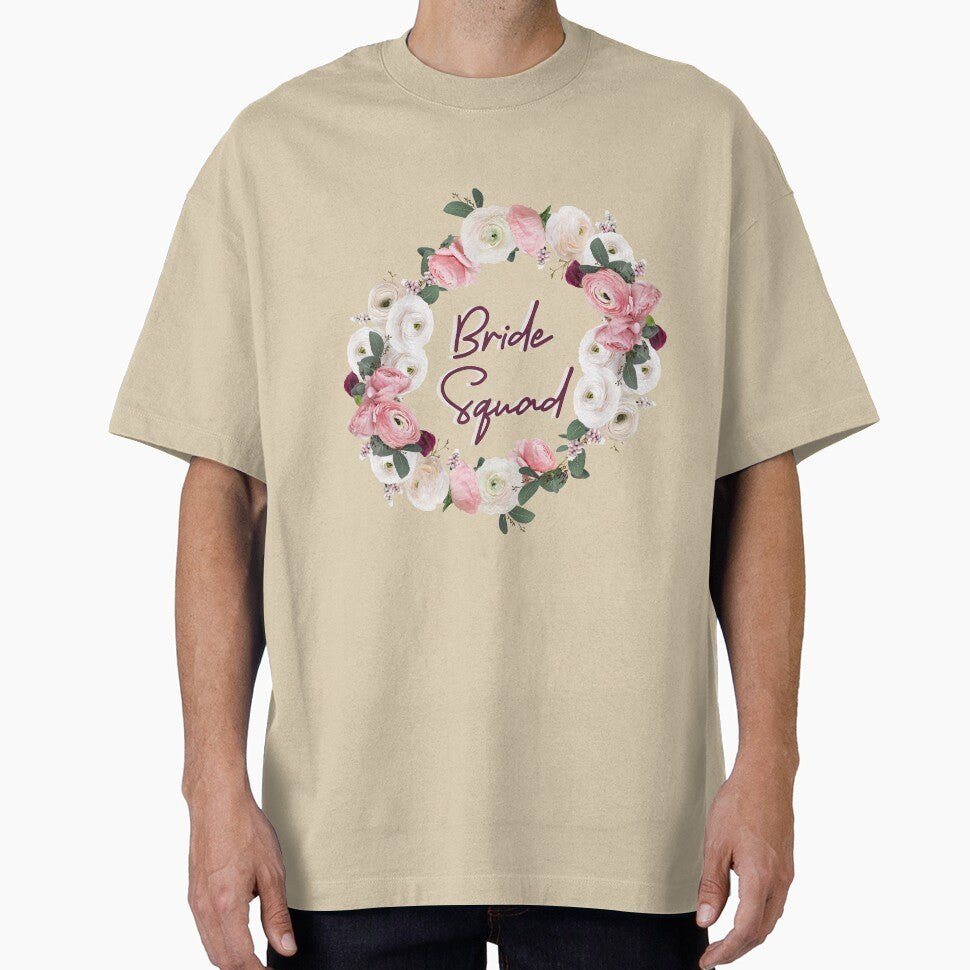 Bride squad by HappyPrints ⭐⭐⭐⭐⭐ T-Shirts, Hoodie, Sweatshirt | BlankRebels.com (Image 1)