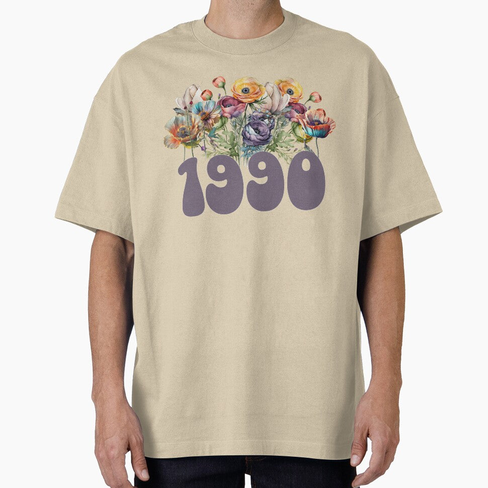 90s baby1990 vintage aesthetic bohemian floral by CORINNE W T-Shirts, Hoodie, Sweatshirt | BlankRebels.com (Image 1)