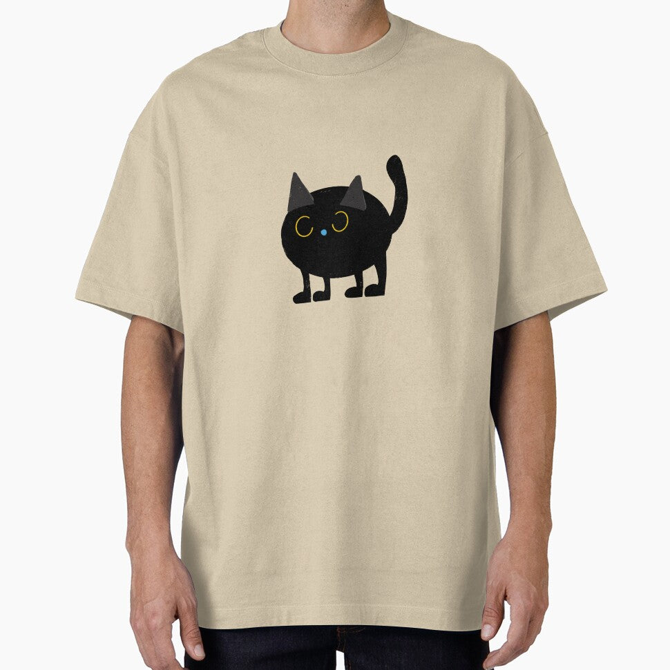 Halloween Cute Kawaii Black Cat Orange T-Shirts, Hoodie, Sweatshirt