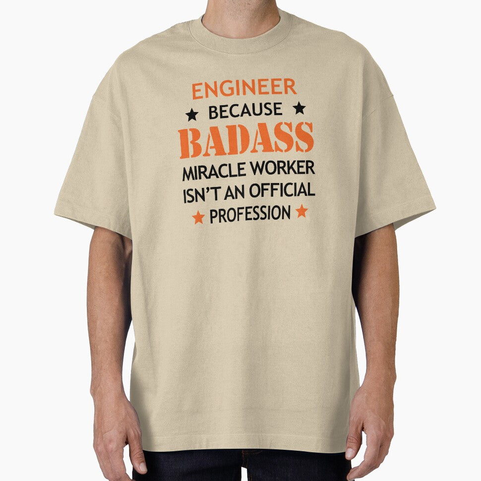 Engineer Surprise Birthday Badass Miracle Worker by smily-tees Hoodie, Sweatshirt | BlankRebels.com (Image 1)