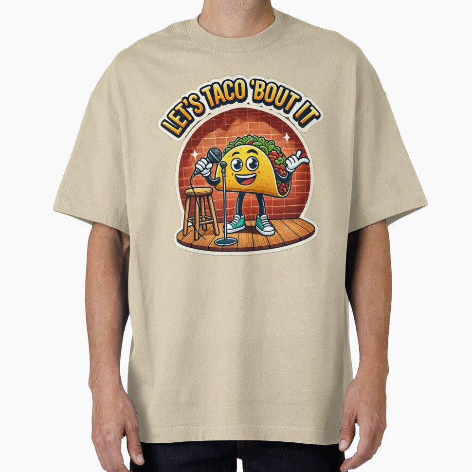Let's Taco 'Bout It by G.O.A.T. Supply Co. (Greatest of All Tees) Hoodie, Sweatshirt | BlankRebels.com (Image 1)