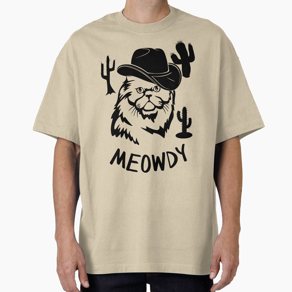 meowdy funny cat cowboy desing by Style Design T-Shirts, Hoodie, Sweatshirt | BlankRebels.com (Image 1)