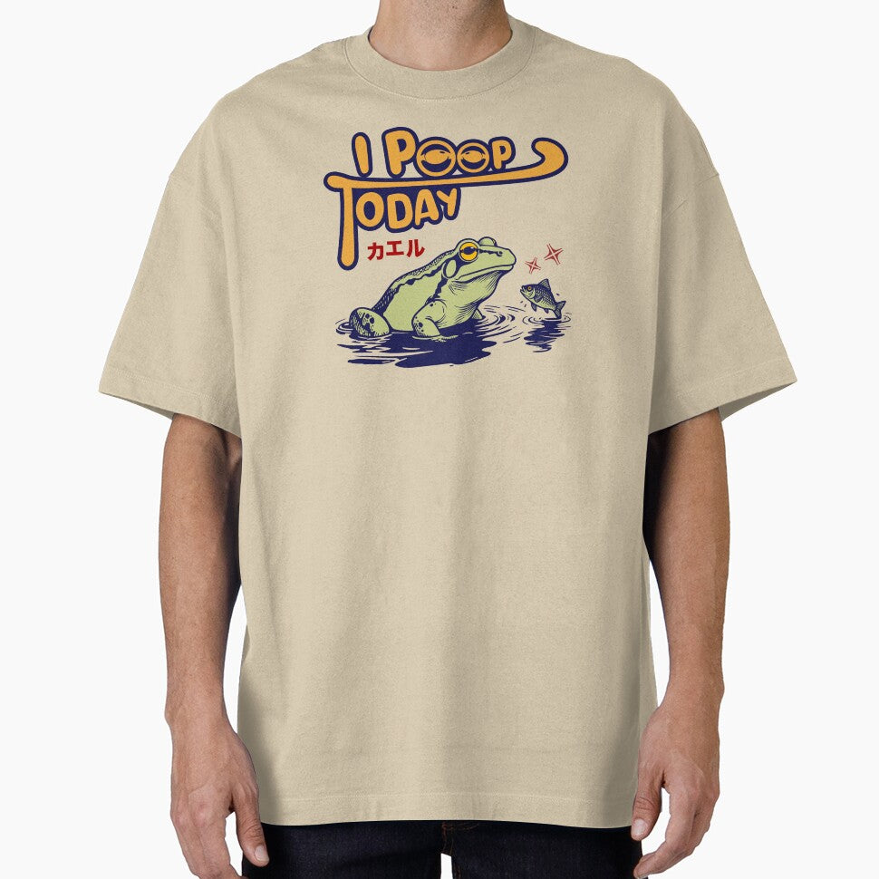 I poop today_frog meme by Witch Cat T-Shirts, Hoodie, Sweatshirt | BlankRebels.com (Image 1)