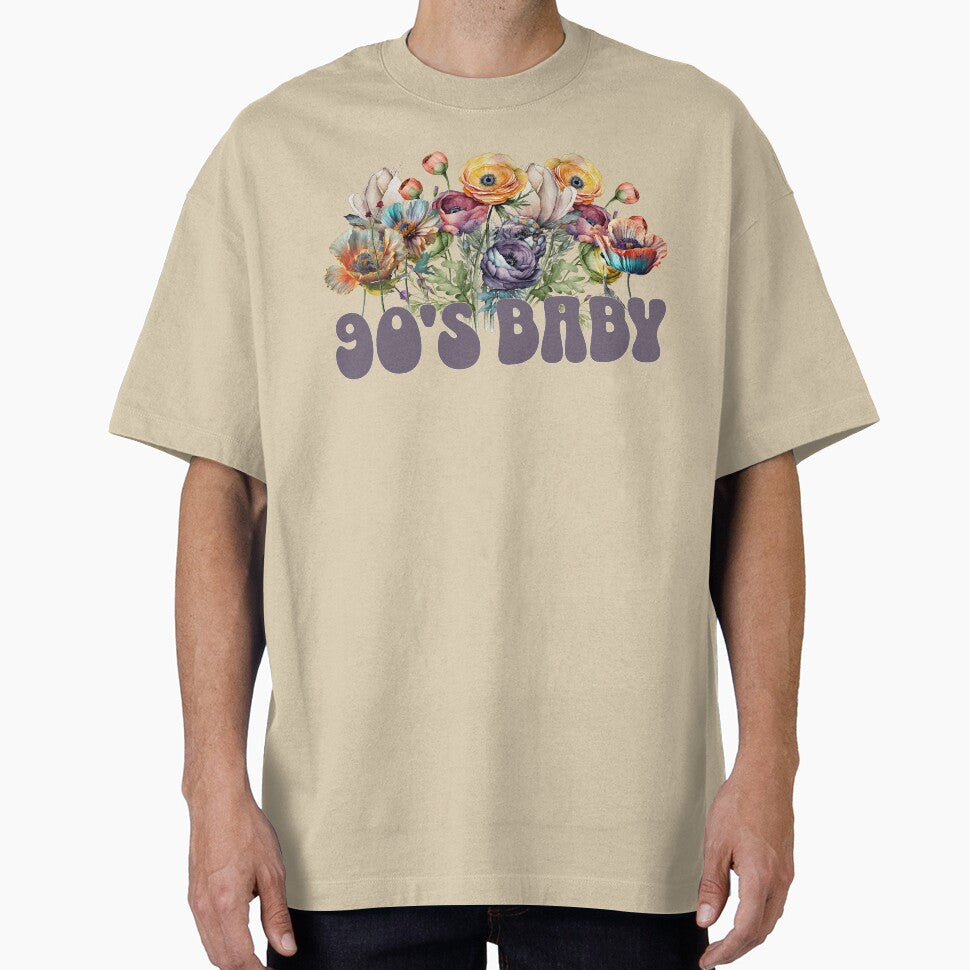 90s baby vintage aesthetic bohemian floral by CORINNE W T-Shirts, Hoodie, Sweatshirt | BlankRebels.com (Image 1)