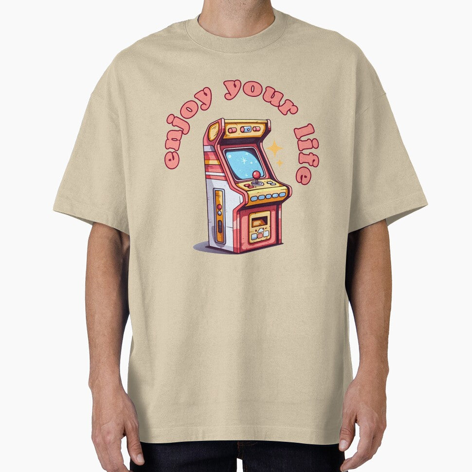 Retro Arcade Cabinet Classic T-Shirt by ploen kongsuwan Hoodie, Sweatshirt | BlankRebels.com (Image 1)