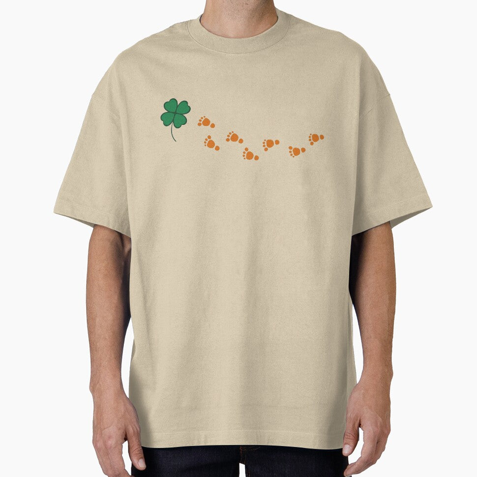 Little feet, Big clover! by Beautifully Random T-Shirts, Hoodie, Sweatshirt | BlankRebels.com (Image 1)