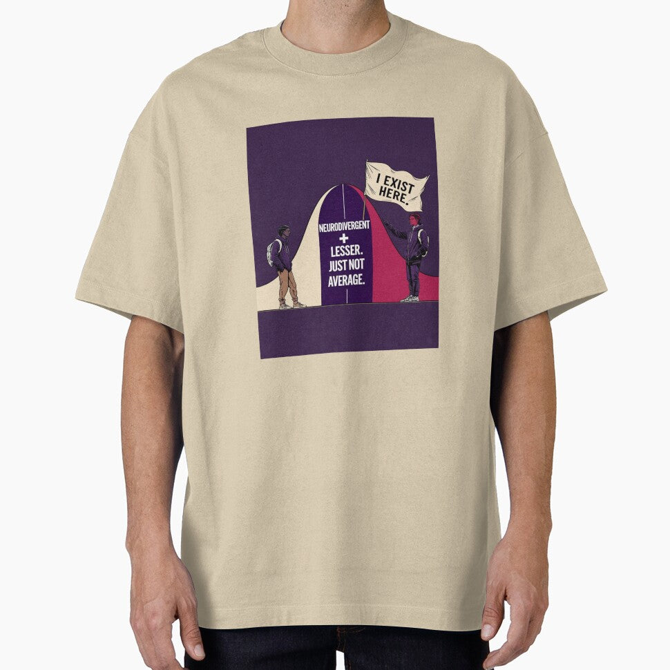 Neurodivergent ≠ Lesser – Empowering Inclusion & Awareness Quote by Mythic Tide T-Shirts, Hoodie, Sweatshirt (Image 1)