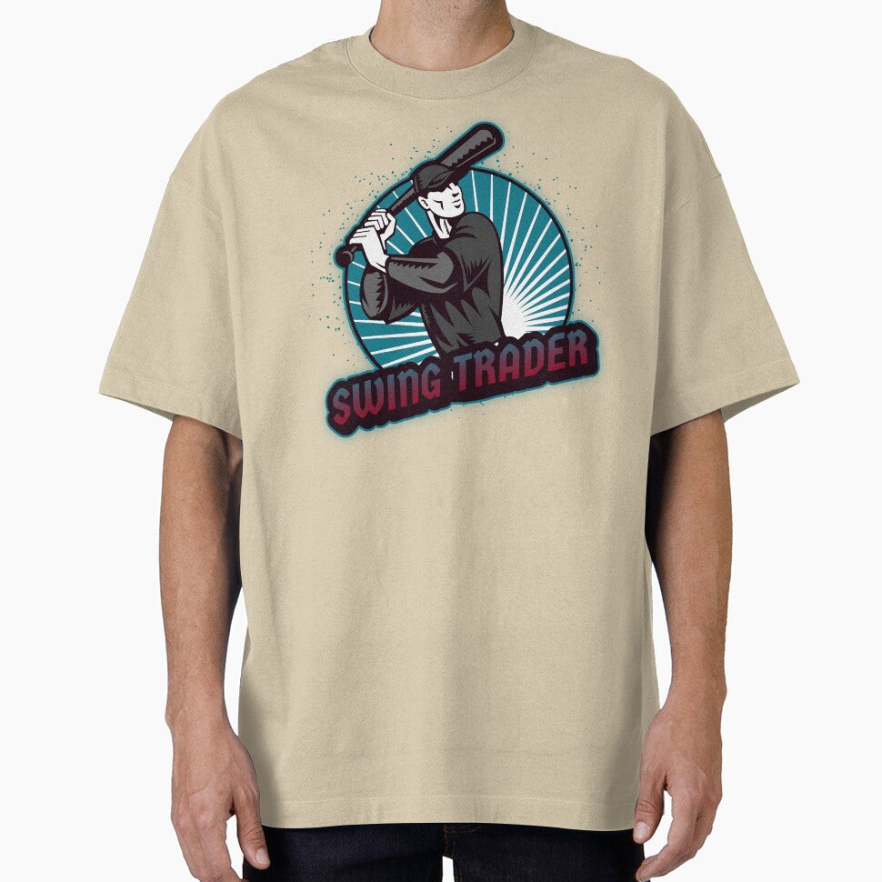Swing Trader Shirt – Funny Trading T-Shirt for Stock Market & Crypto Traders by Willebees Hoodie, Sweatshirt (Image 1)
