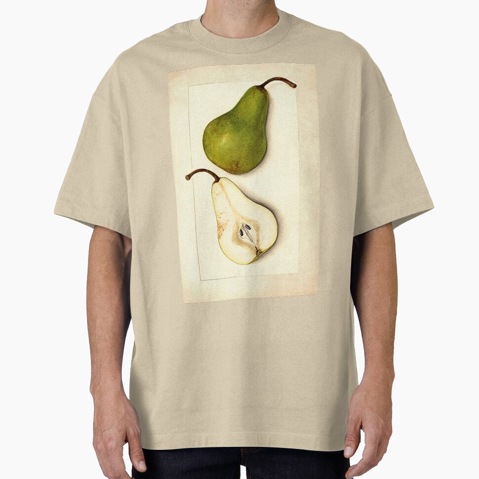 Vintage Botanical Pear Watercolor Fruit Painting by Glimmersmith T-Shirts, Hoodie, Sweatshirt | BlankRebels.com (Image 1)