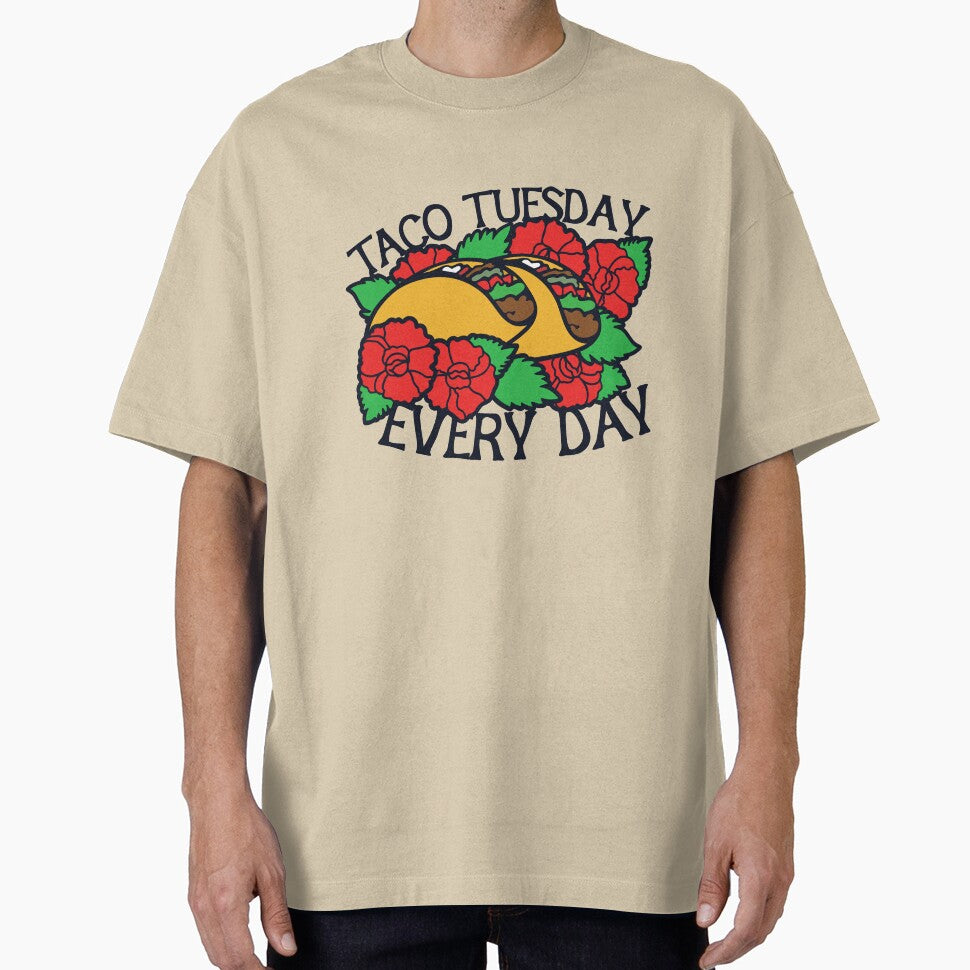 Taco Tuesday Every Day by Boog Monst T-Shirts, Hoodie, Sweatshirt | BlankRebels.com (Image 1)