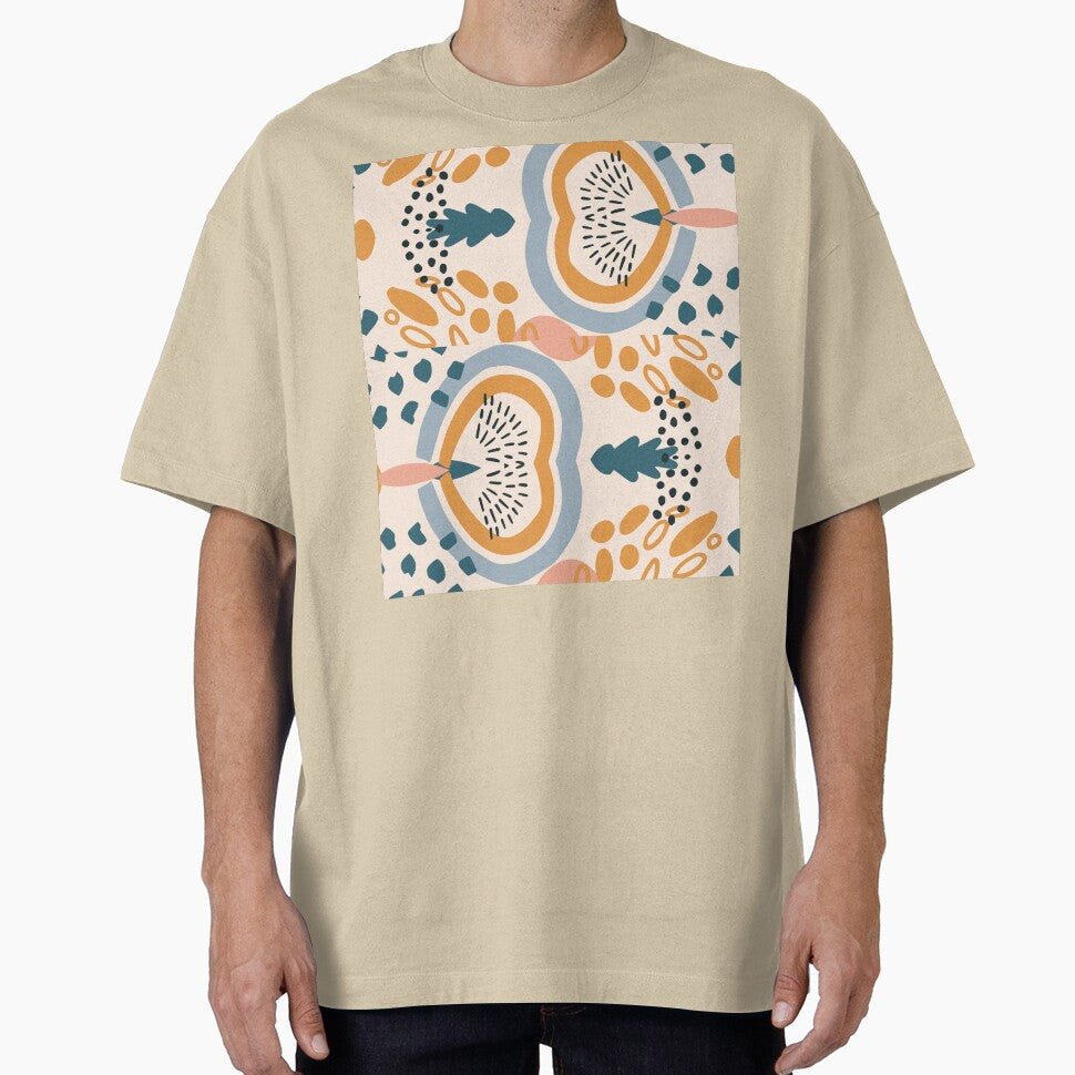 Retro Abstract Seamless Art Parttern by Kamzzi T-Shirts, Hoodie, Sweatshirt | BlankRebels.com (Image 1)
