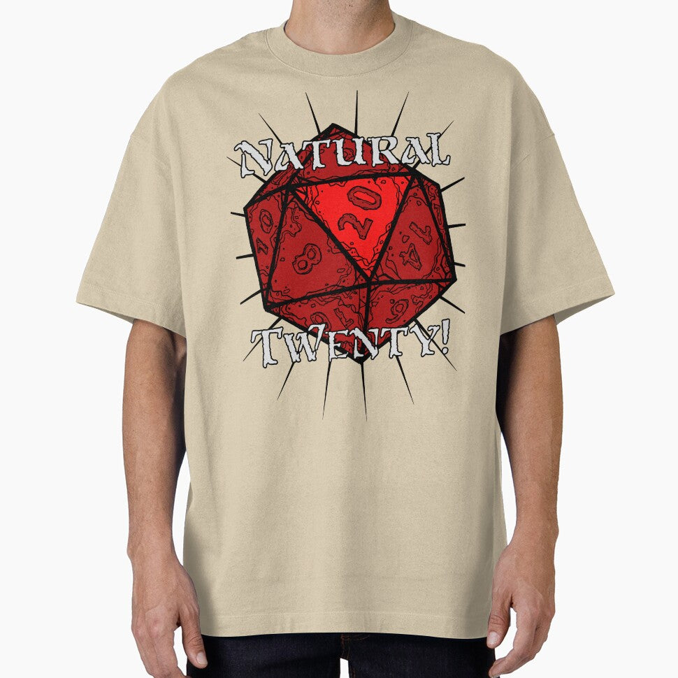 Natural 20! Red Edition by Dyson Logos T-Shirts, Hoodie, Sweatshirt | BlankRebels.com (Image 1)