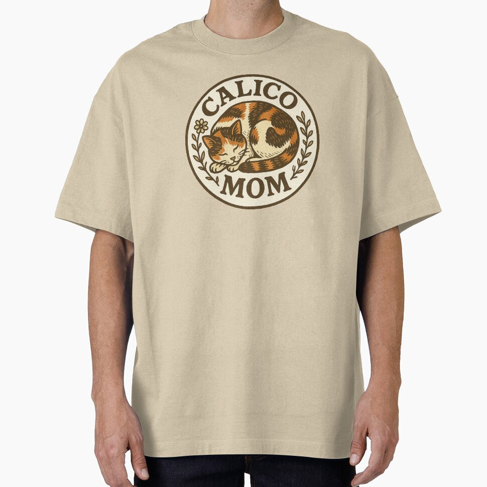 Calico Cat Mom by Boog Monst T-Shirts, Hoodie, Sweatshirt | BlankRebels.com (Image 1)