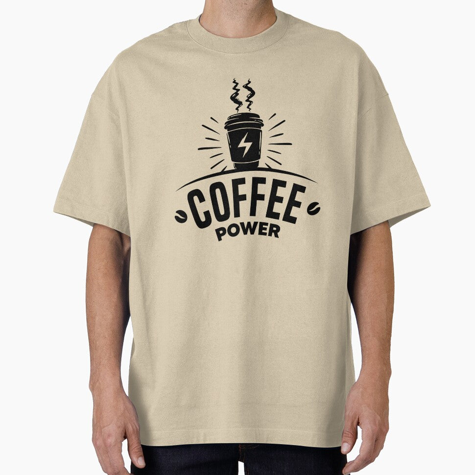 Coffee Power by TRIPPYPRINTS T-Shirts, Hoodie, Sweatshirt | BlankRebels.com (Image 1)
