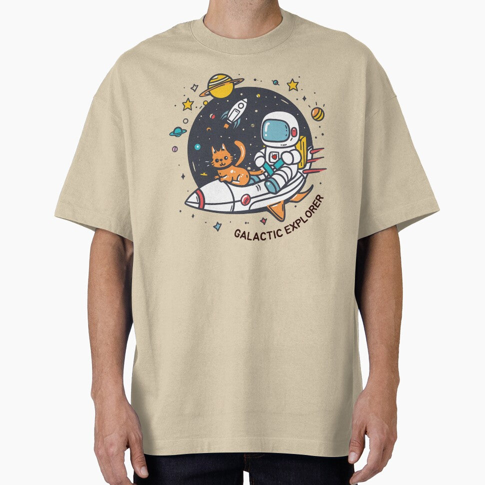 Galactic Explorer by NatureStyle555 T-Shirts, Hoodie, Sweatshirt | BlankRebels.com (Image 1)