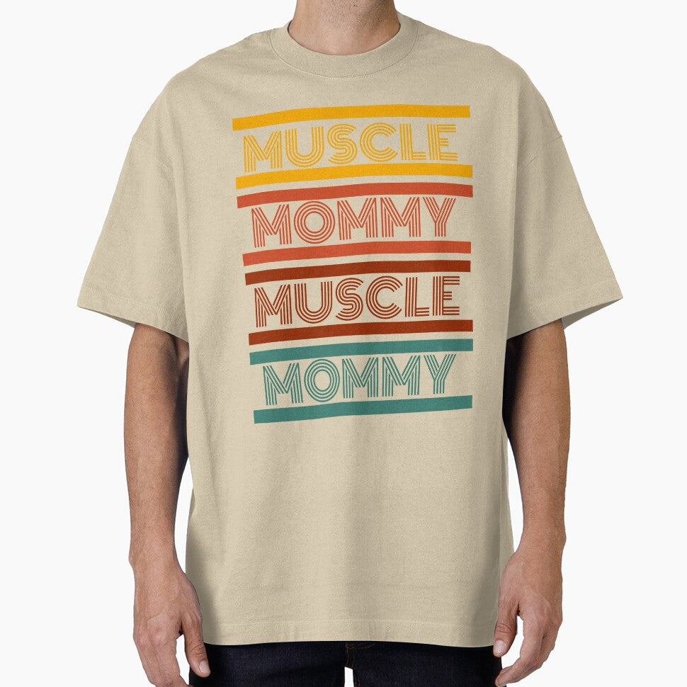 Retro Vintage Repeat Muscle Mommy by Hedersondesigns T-Shirts, Hoodie, Sweatshirt | BlankRebels.com (Image 1)