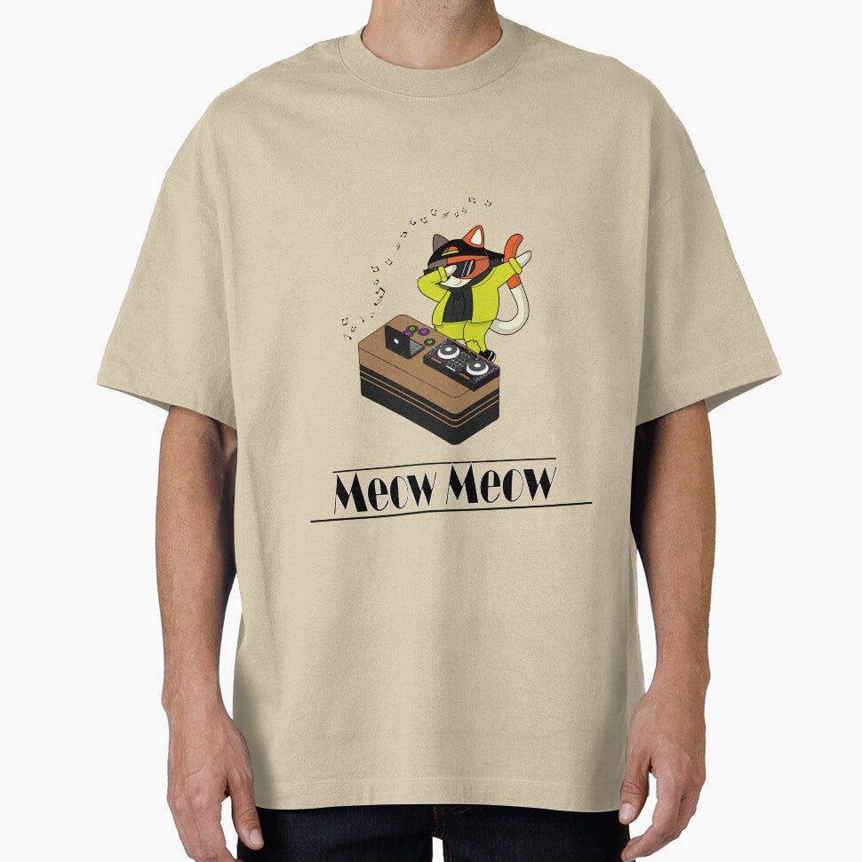 CUTE DJ CAT,MEOW MEOW,GIFT by E-KaLsshop T-Shirts, Hoodie, Sweatshirt | BlankRebels.com (Image 1)
