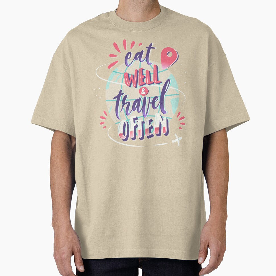 Eat Well and Travel Often by TheBetterDsgn T-Shirts, Hoodie, Sweatshirt | BlankRebels.com (Image 1)