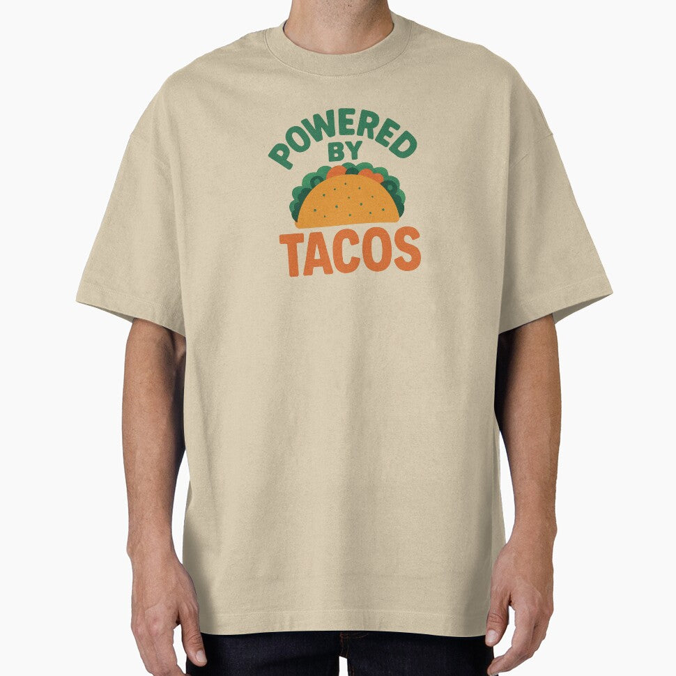 Powered by Tacos by Boog Monst T-Shirts, Hoodie, Sweatshirt | BlankRebels.com (Image 1)