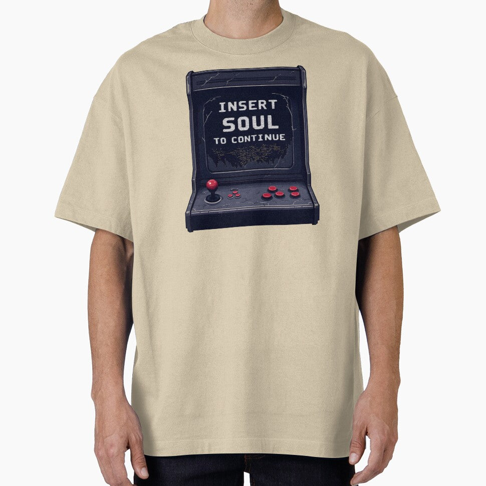 Insert Soul Continue: Spooky Arcade Machine T-Shirts, Hoodie, Sweatshirt