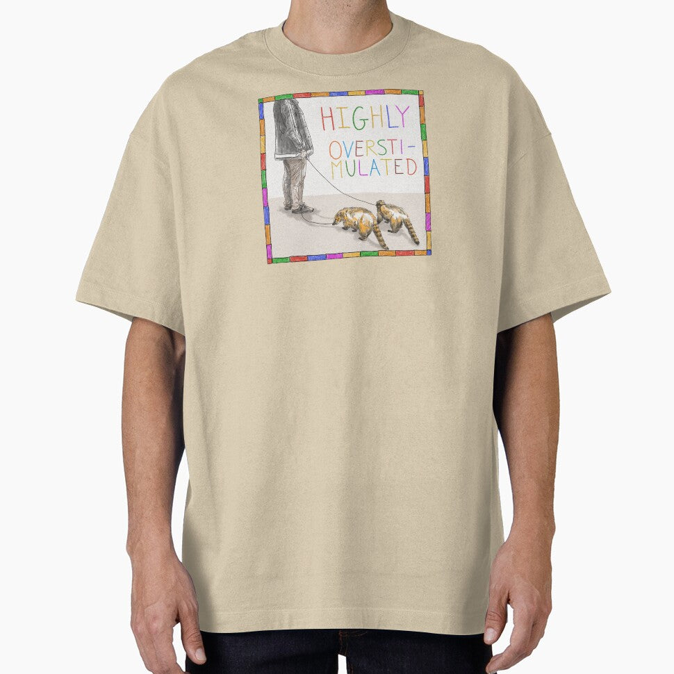 Neurodivergent overstimulated coatis by Raveclipse T-Shirts, Hoodie, Sweatshirt | BlankRebels.com (Image 1)