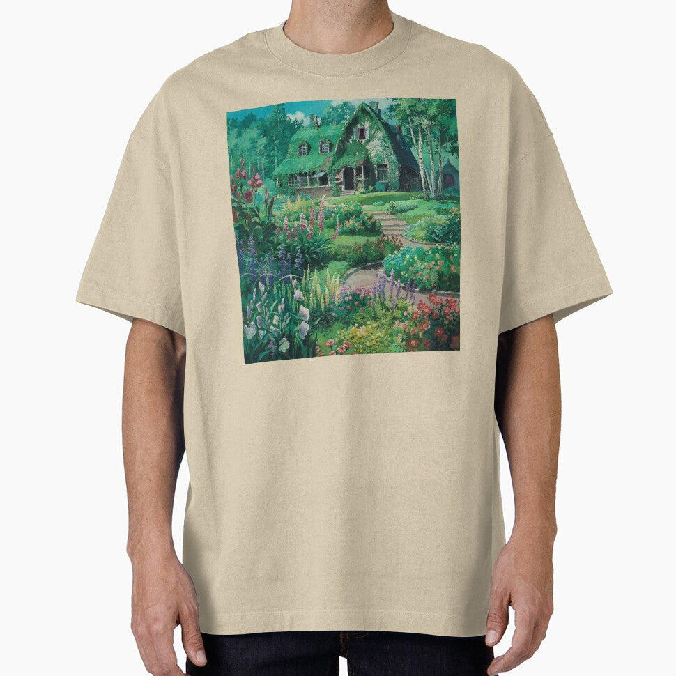 Studio Ghibli Scene Beautiful Outdoors by ArtbyTana