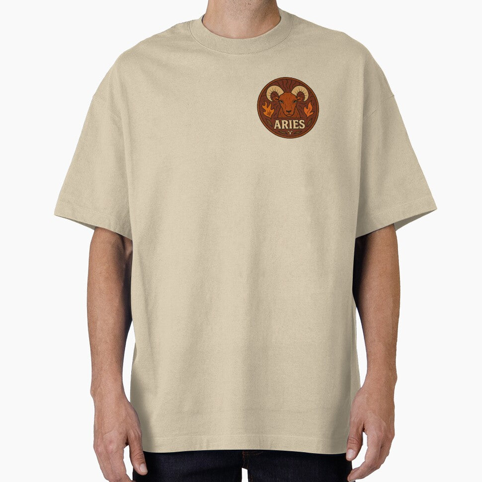 Aries Boldness (Circular) by SebbanArts T-Shirts, Hoodie, Sweatshirt | BlankRebels.com (Image 1)