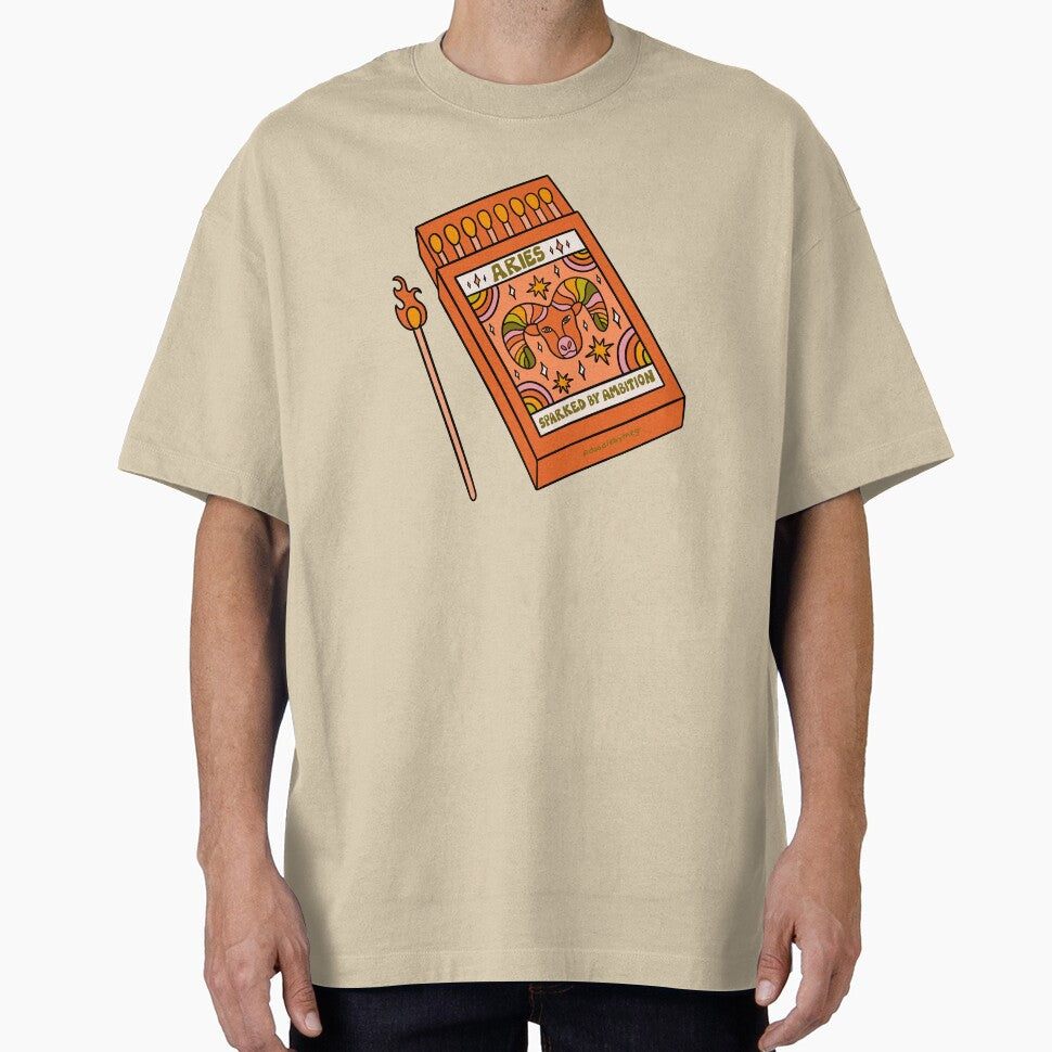 Aries Matchbox by doodlebymeg T-Shirts, Hoodie, Sweatshirt | BlankRebels.com (Image 1)