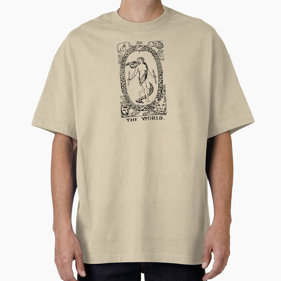 The World tarot card deck by Michallandsberg T-Shirts, Hoodie, Sweatshirt | BlankRebels.com (Image 1)
