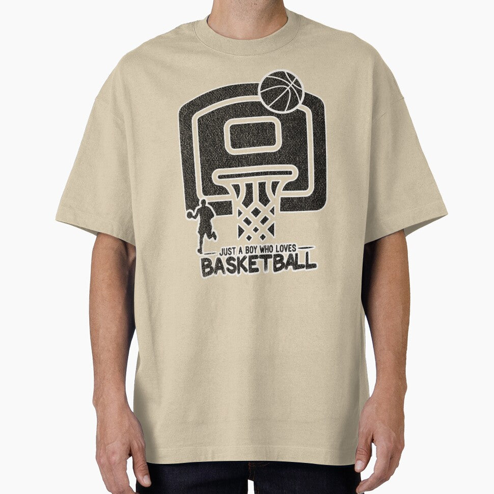 Just a Boy Who Loves Basketball : Hoops & Layup by Eksama Design T-Shirts, Hoodie, Sweatshirt | BlankRebels.com (Image 1)
