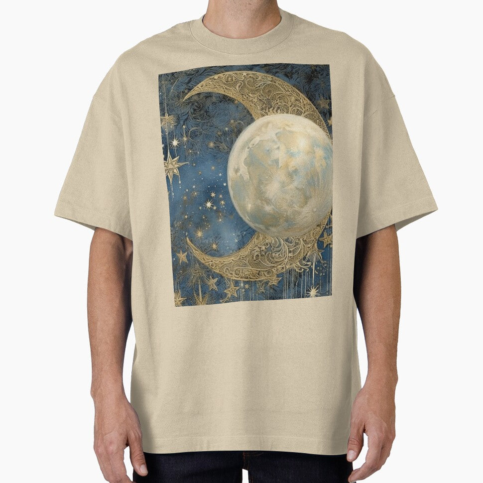 Celestial Moon by Celestial Charm Co T-Shirts, Hoodie, Sweatshirt | BlankRebels.com (Image 1)