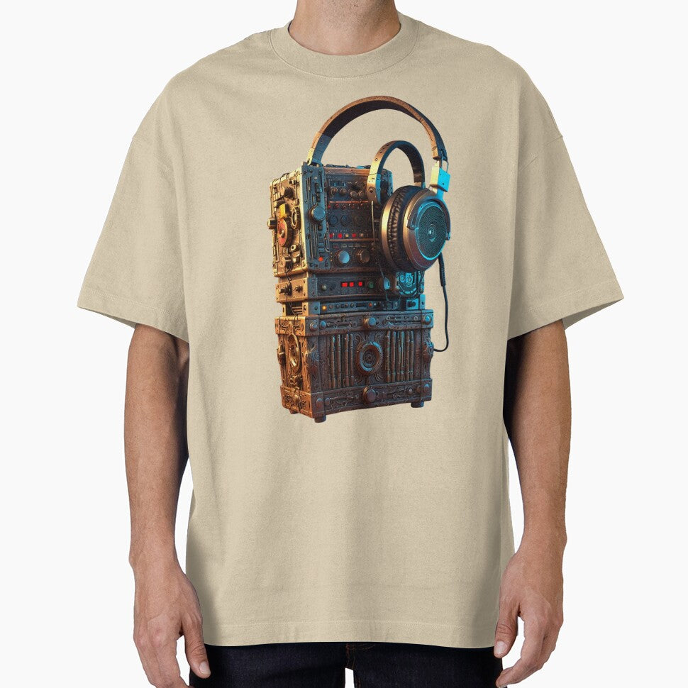 Ancient Rhythms: Mystical Ancient Style Modern DJ Artifacts by Pixel Palette T-Shirts, Hoodie, Sweatshirt (Image 1)