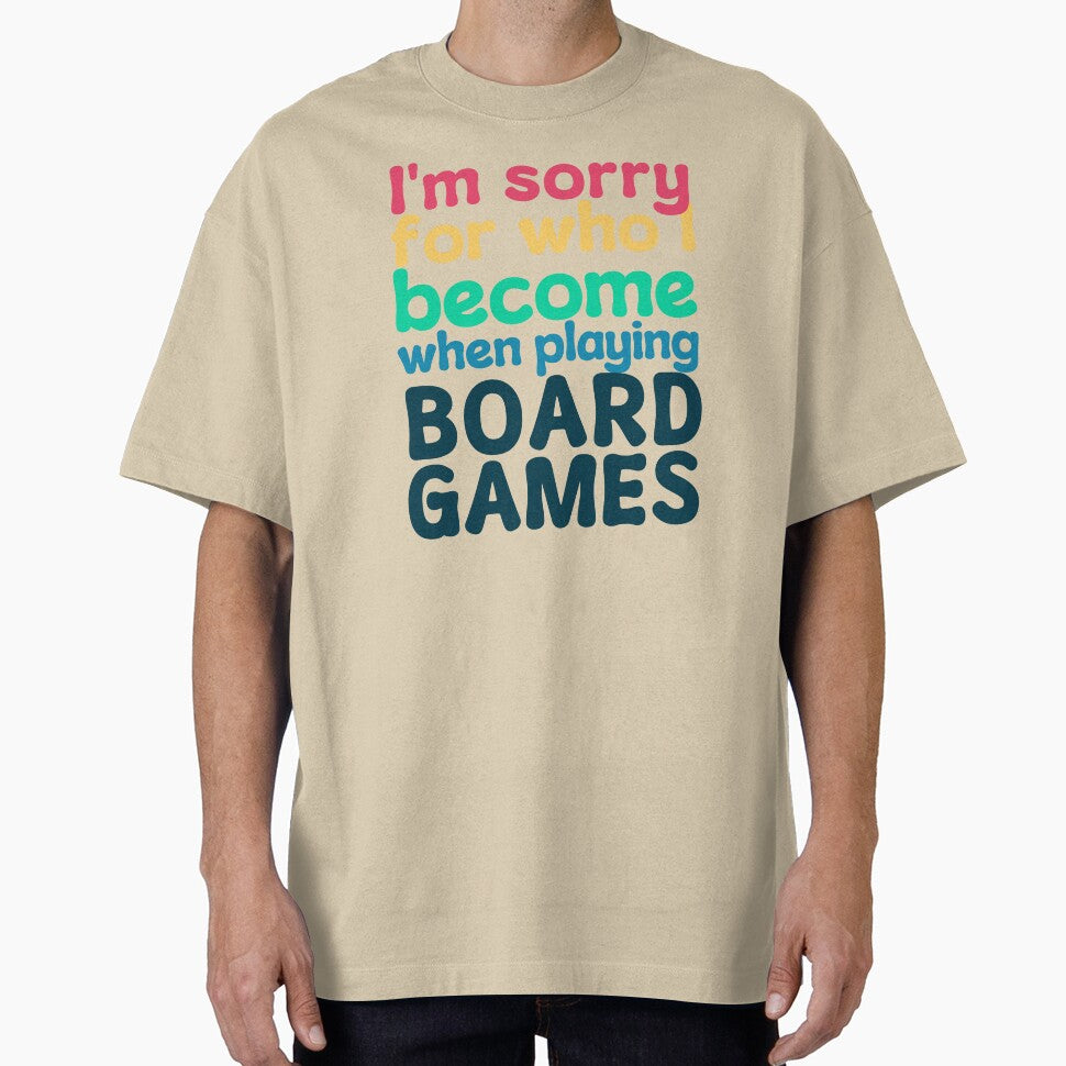 Poor Winner - Sorry for who I become when playing Board Games by AudaciousTree T-Shirts, Hoodie, Sweatshirt (Image 1)