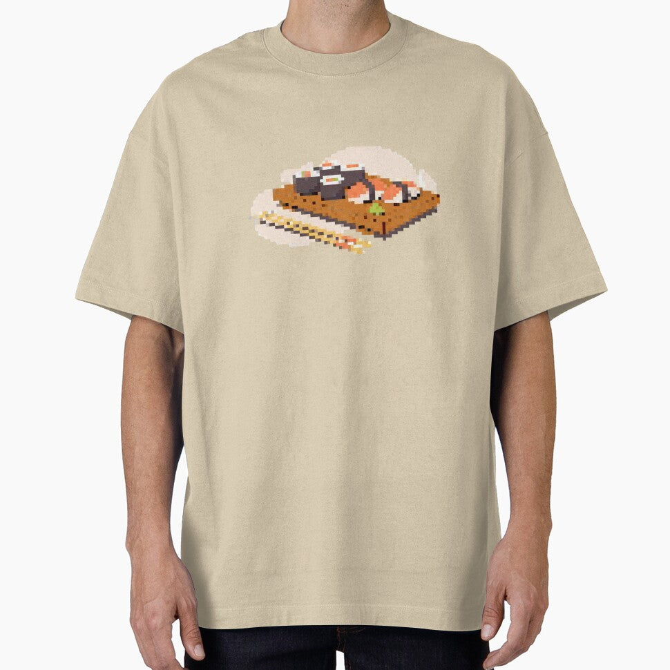Pixelated Sushi by Potato Quality Prints T-Shirts, Hoodie, Sweatshirt | BlankRebels.com (Image 1)