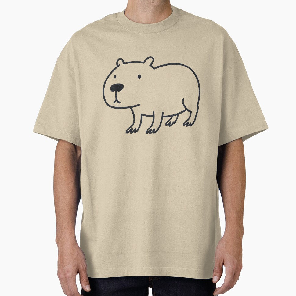 Minimalist Capybara – Simple. Serene. Iconic T-Shirts, Hoodie, Sweatshirt