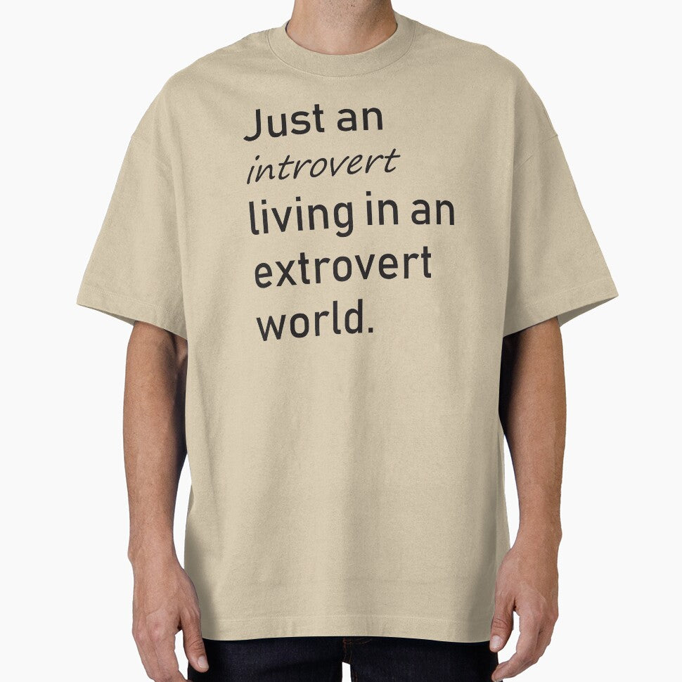 Just an Introvert Living in an Extrovert World by PerfectDisguise T-Shirts, Hoodie, Sweatshirt | BlankRebels.com (Image 1)