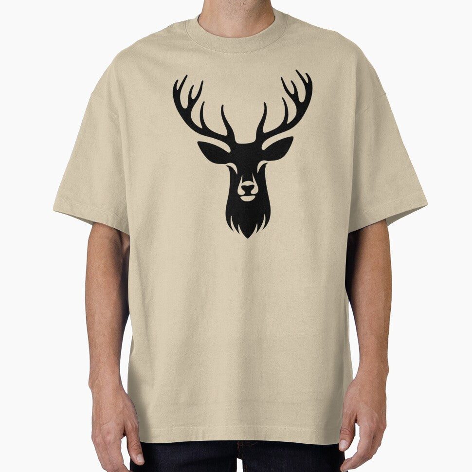 Alpha Male Deer Silhoutte| Wild Animals | Silhoutte Animals by SnuggleSafari T-Shirts, Hoodie, Sweatshirt (Image 1)
