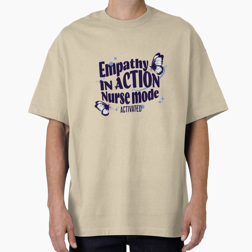 Empathy is action, nurse mode activated - Nurse Daily by CROWNLIGHT T-Shirts, Hoodie, Sweatshirt | BlankRebels.com (Image 1)