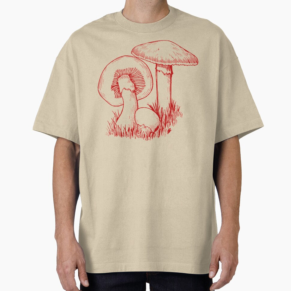 Vintage Red Mushroom by redflowerpixel T-Shirts, Hoodie, Sweatshirt | BlankRebels.com (Image 1)