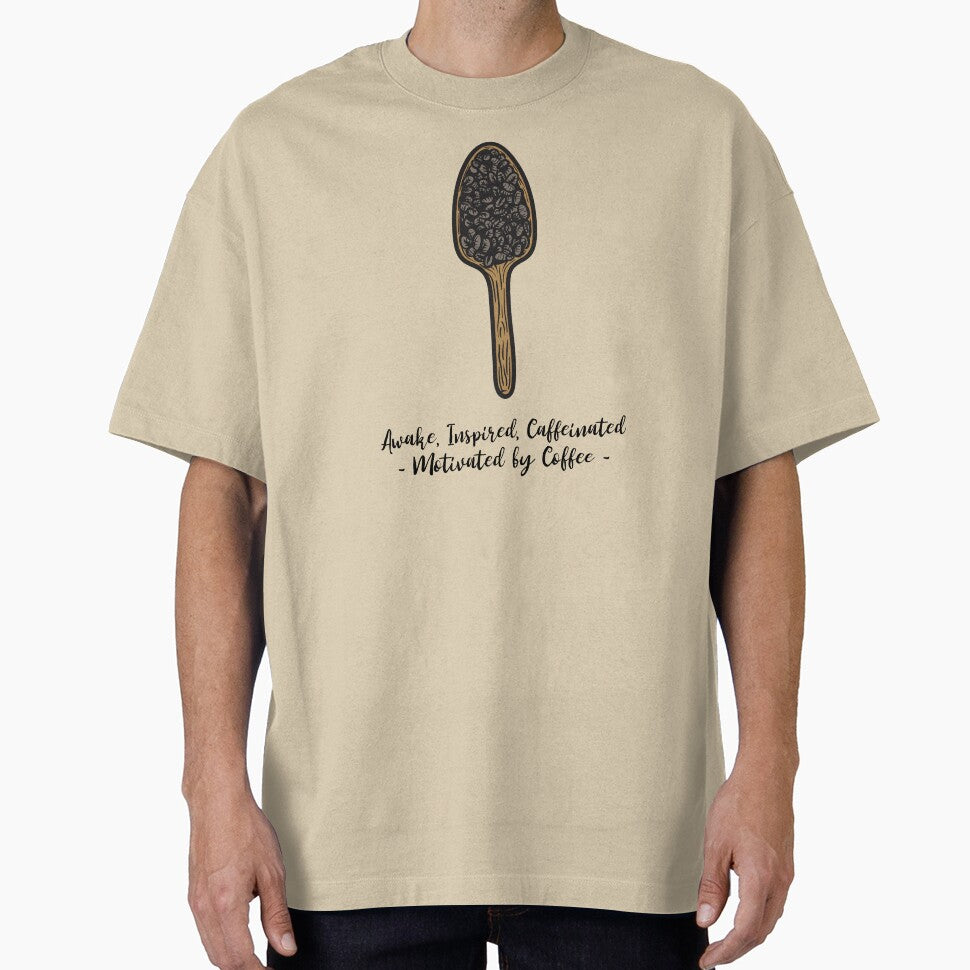 Awake, Inspired, Caffeinated Motivated by Coffee by TropicalDesigna T-Shirts, Hoodie, Sweatshirt | BlankRebels.com (Image 1)