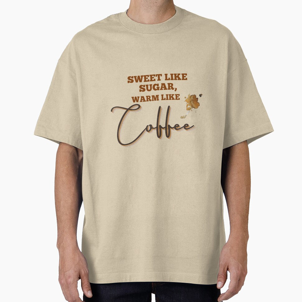 Warm Like Coffee – Cute Cafe Typography Shirt by silversuan Hoodie, Sweatshirt | BlankRebels.com (Image 1)