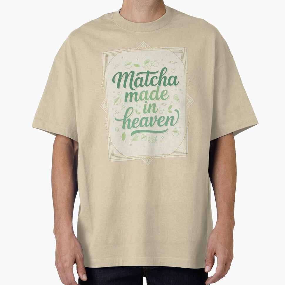 Matcha Made in Heaven - Vintage Green Tea Aesthetic by Dimu Co. T-Shirts, Hoodie, Sweatshirt | BlankRebels.com (Image 1)